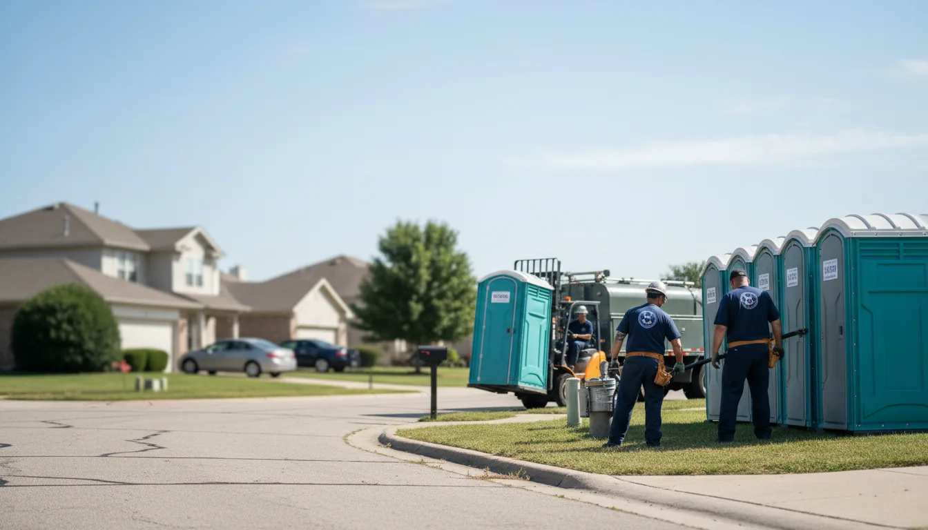 Porta Potty Rental in Midland, NC near me